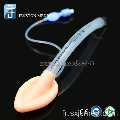 Masque laryngé CE / ISO des voies respiratoires en silicone réutilisable